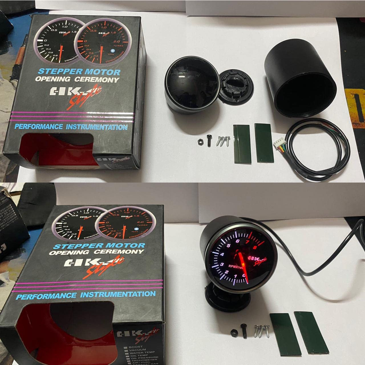 HKS Dashboard Gauges Series HKS Tachometer RPM Meter Gauge HKS Water TEMPREATURE Meter Gauge HKS Volt Meter Gauge HKS Oil Pressure Meter Gauge- (HKS Tachometer RPM Meter-)