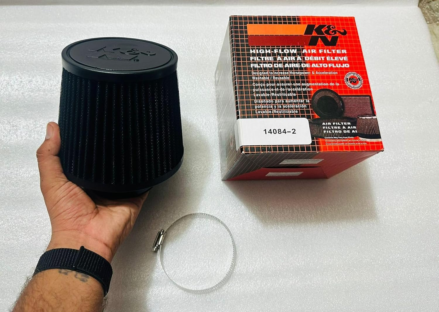 CAR BLCK K&N k&n filter cold air intake Cold Air Intake Pipe 3" 75mm Car SUV High Flow Short RAM/Cold Air Intake Vent Cone Filter Cleaner