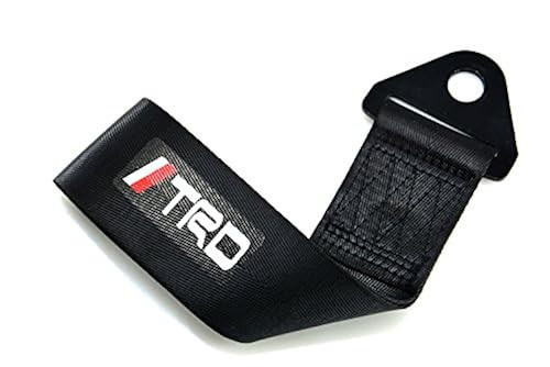 TRD TRDSPORT CAR Truck BLACK Tow Belt Strap Universal Front Rear Tow Strap Tow Hook Towing Belt